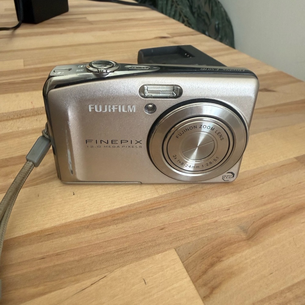 Fujifilm FinePix F50fd Silver Digital Camera